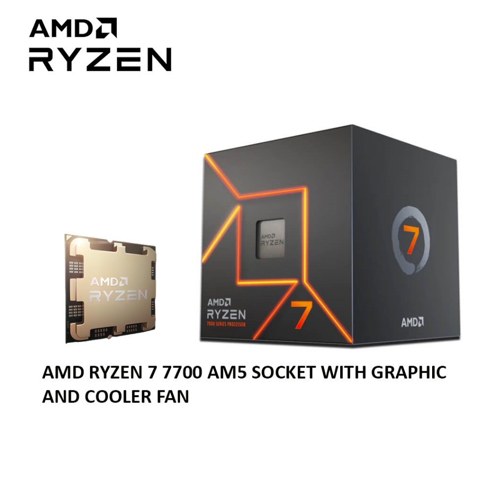 AMD RYZEN 7 7700 DESKTOP PROCESSORS AM5 CPU | Shopee Malaysia
