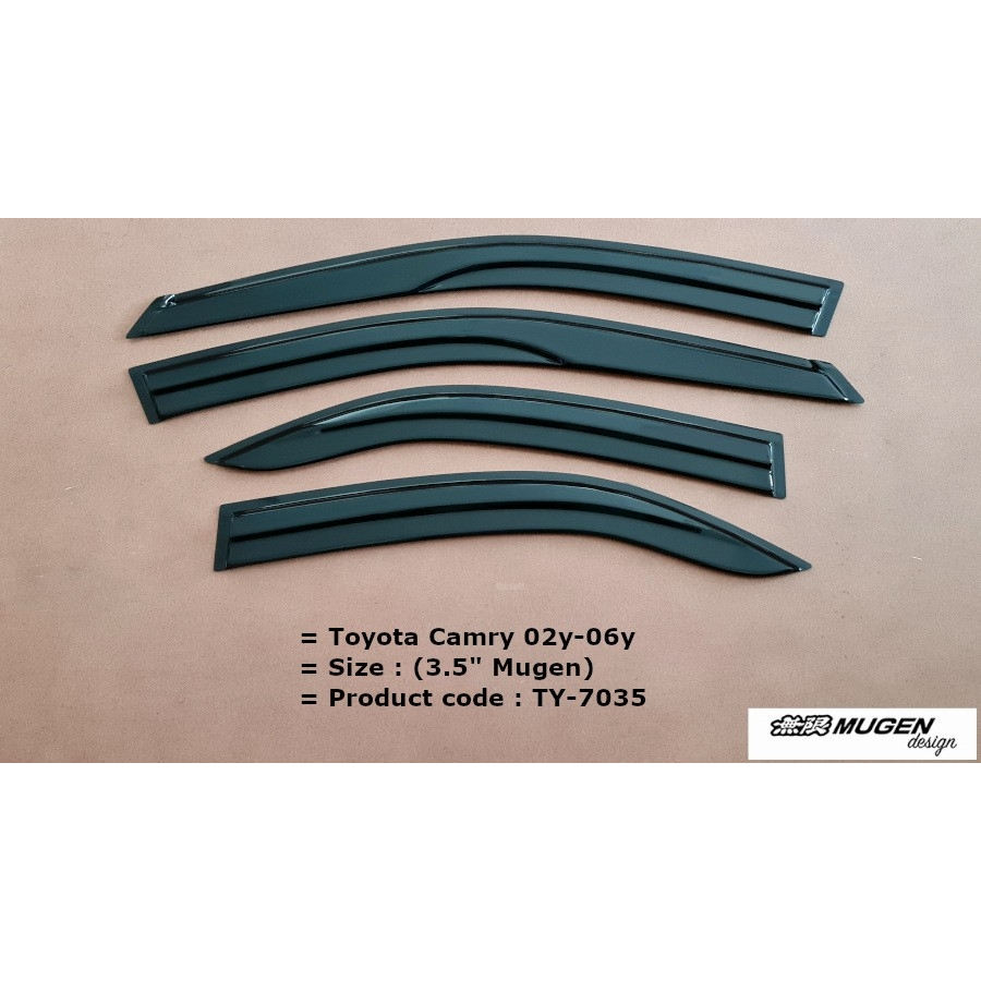 Toyota Camry 02y06y Mugen Door Visor / Window Vent Visor Deflectors
