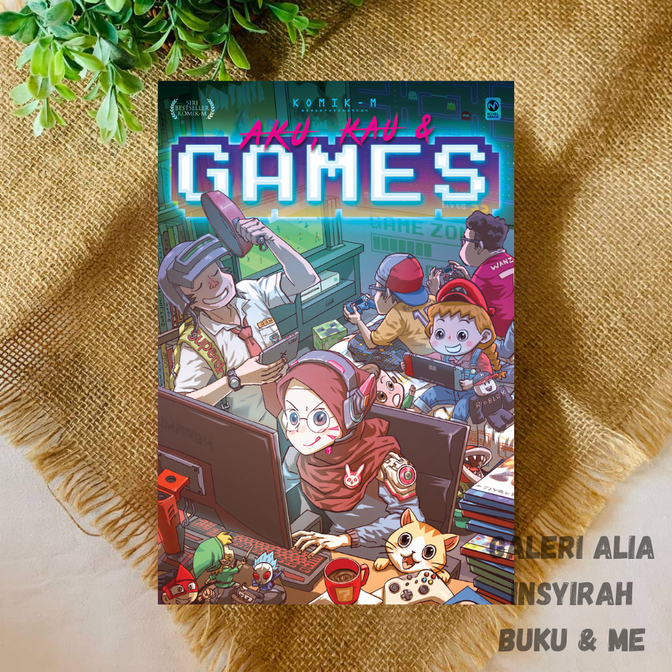 Komik Aku Kau And Games Buku Komik M Malay Books Komik Melayu Shopee