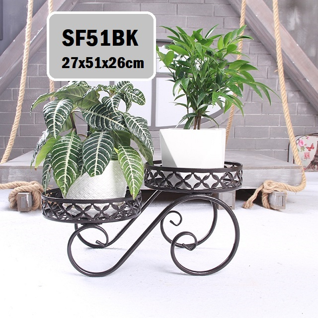 💜 Beauty 2u 💜 Nordic Metal Flower Pot Storage Rack Plant Stand Indoor ...