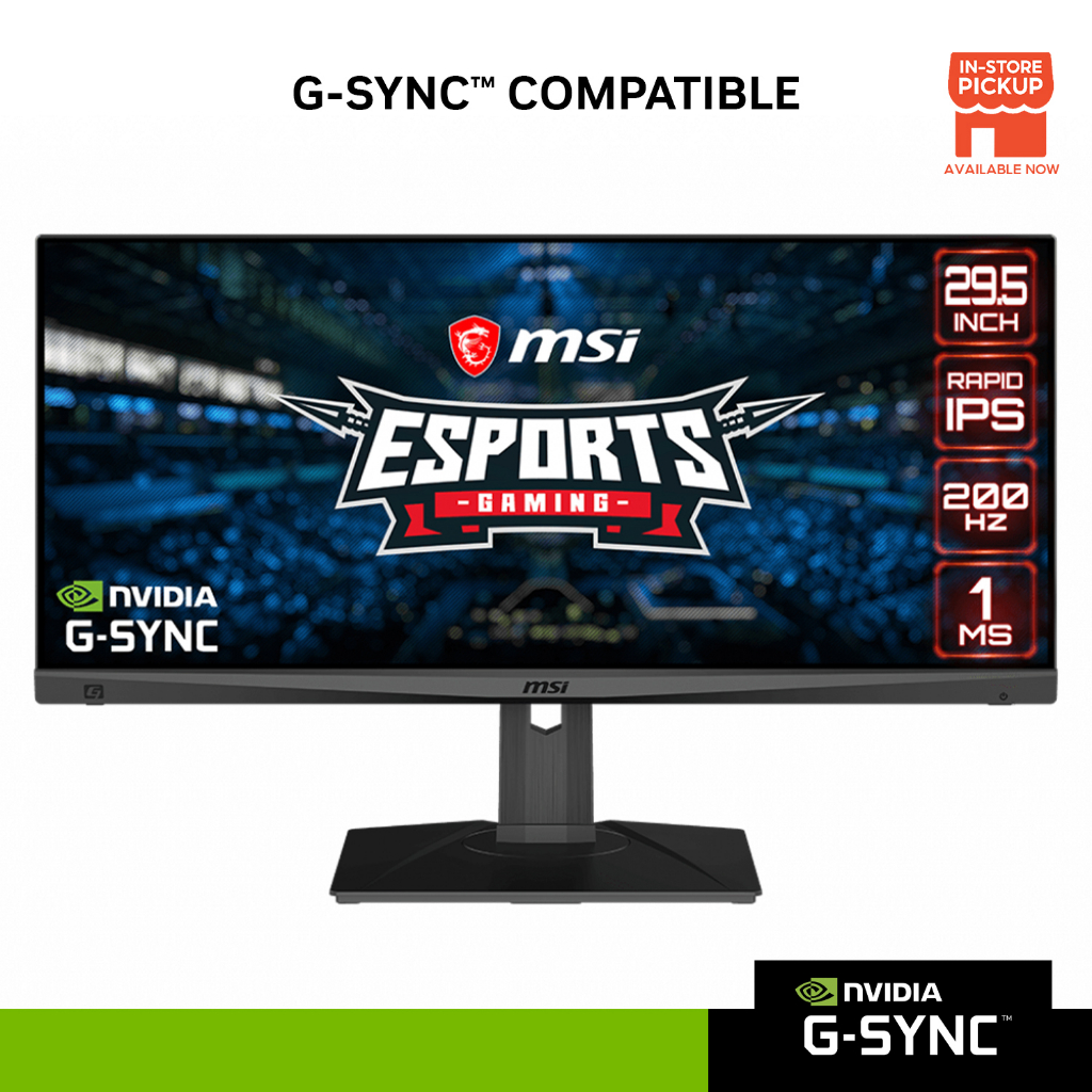 NVIDIA® Gaming Monitor MSI Optix MAG301RF G-SYNC™ Compatible (30inch ...