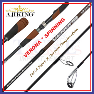 5'8ft-6'6ft) 7KG Ajiking Verona Spinning Fishing Rod Pancing