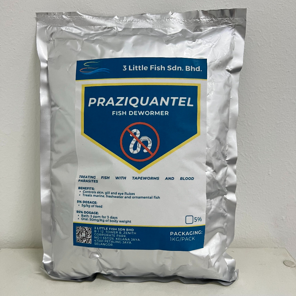 PRAZIQUANTEL 5 FISH DEWORMER (1KG) Shopee Malaysia