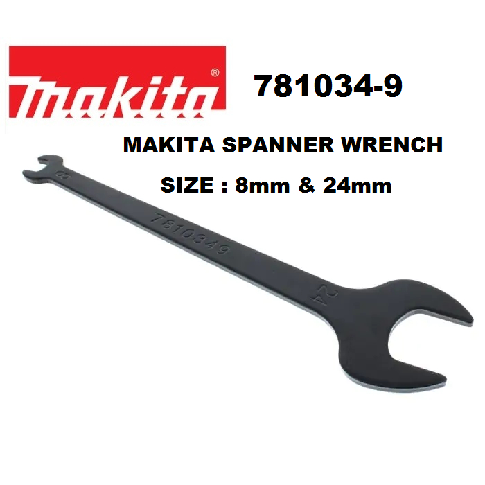 MAKITA SPANNER WRENCH FOR ROUTERS SIZE 8mm 24mm 781034 9 Shopee Malaysia