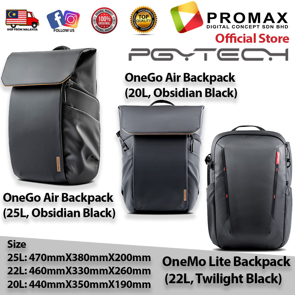 CHEAPEST!! PGYTECH OneMo Lite Backpack (22L, Twilight Black) / OneGo