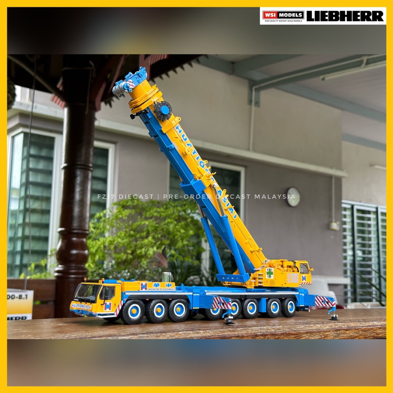 PRE ORDER | WSI LIEBHERR LTM 1500 Mobile Crane | HUATIONG | 51