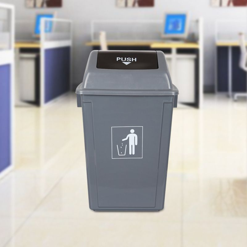 40L / 60L Swing Top Garbage Bin With Swing Lid Dustbin /Trash Bin