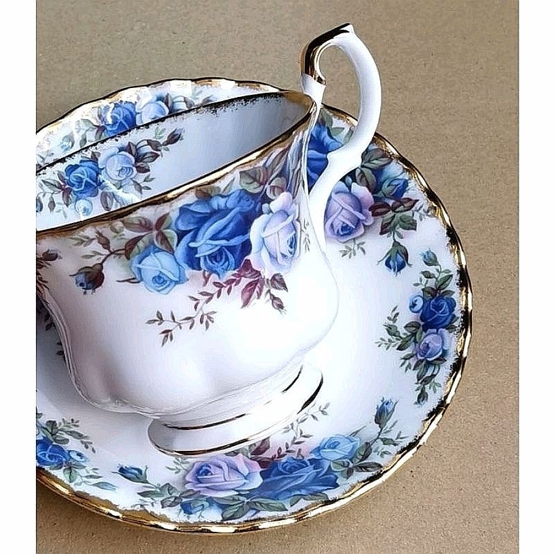 Royal albert blue on sale roses