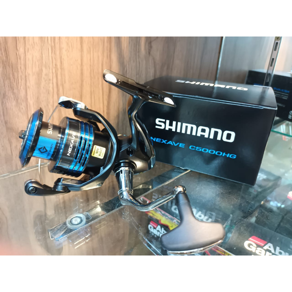 SHIMANO NEXAVE 2021 SPINNING FISHING REEL (1000,4000,4000HG,C500HG ...