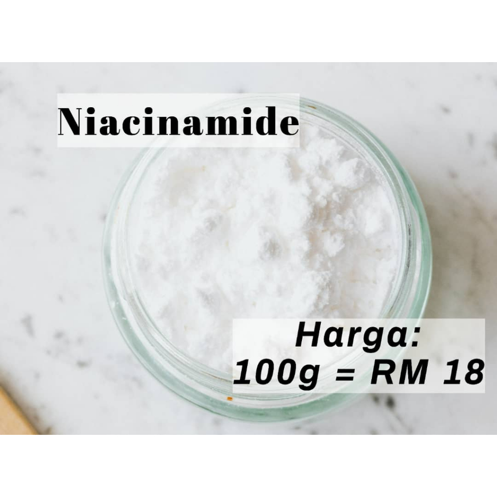 Niacinamide Vitamin B3 powder nicotinamide serbuk Shopee Malaysia