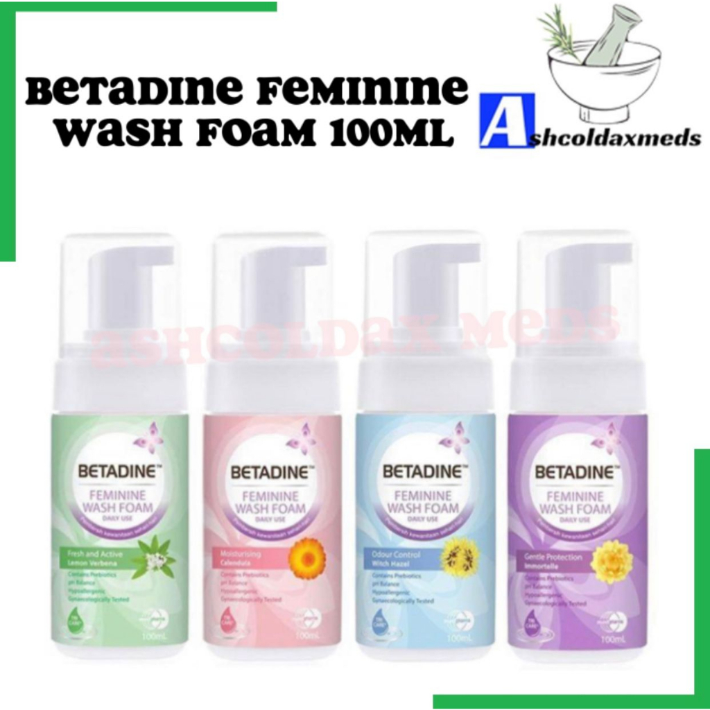 Betadine Feminine Wash Foam (100ml) Shopee Malaysia