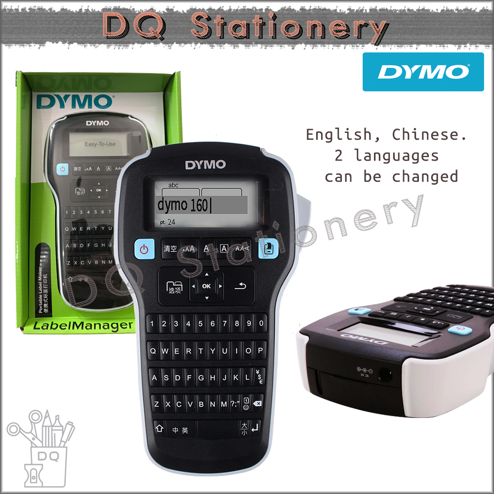 Dymo LabelManager LM160 Label Maker / Label Printer Shopee Malaysia