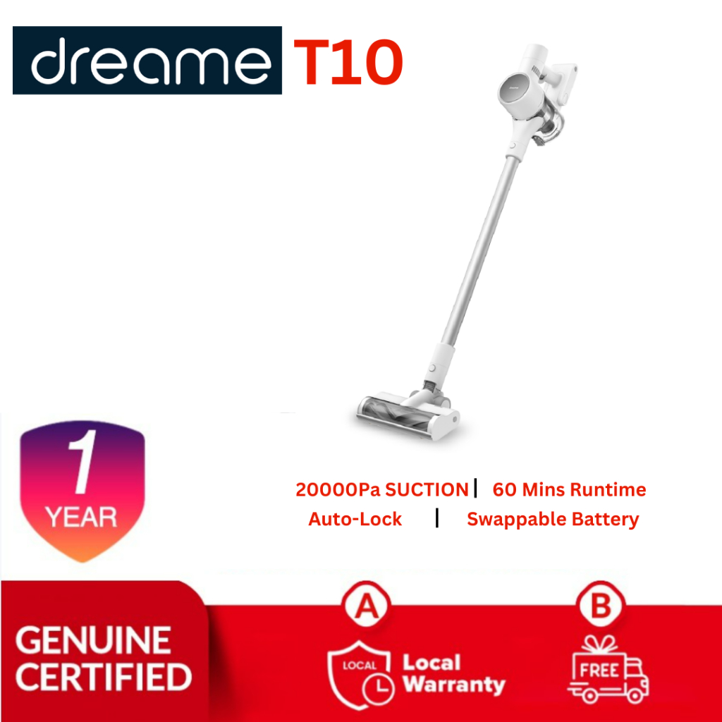 Dreame T10 Cordless Vacuum Cleaner With With Its MultiStage Filtration