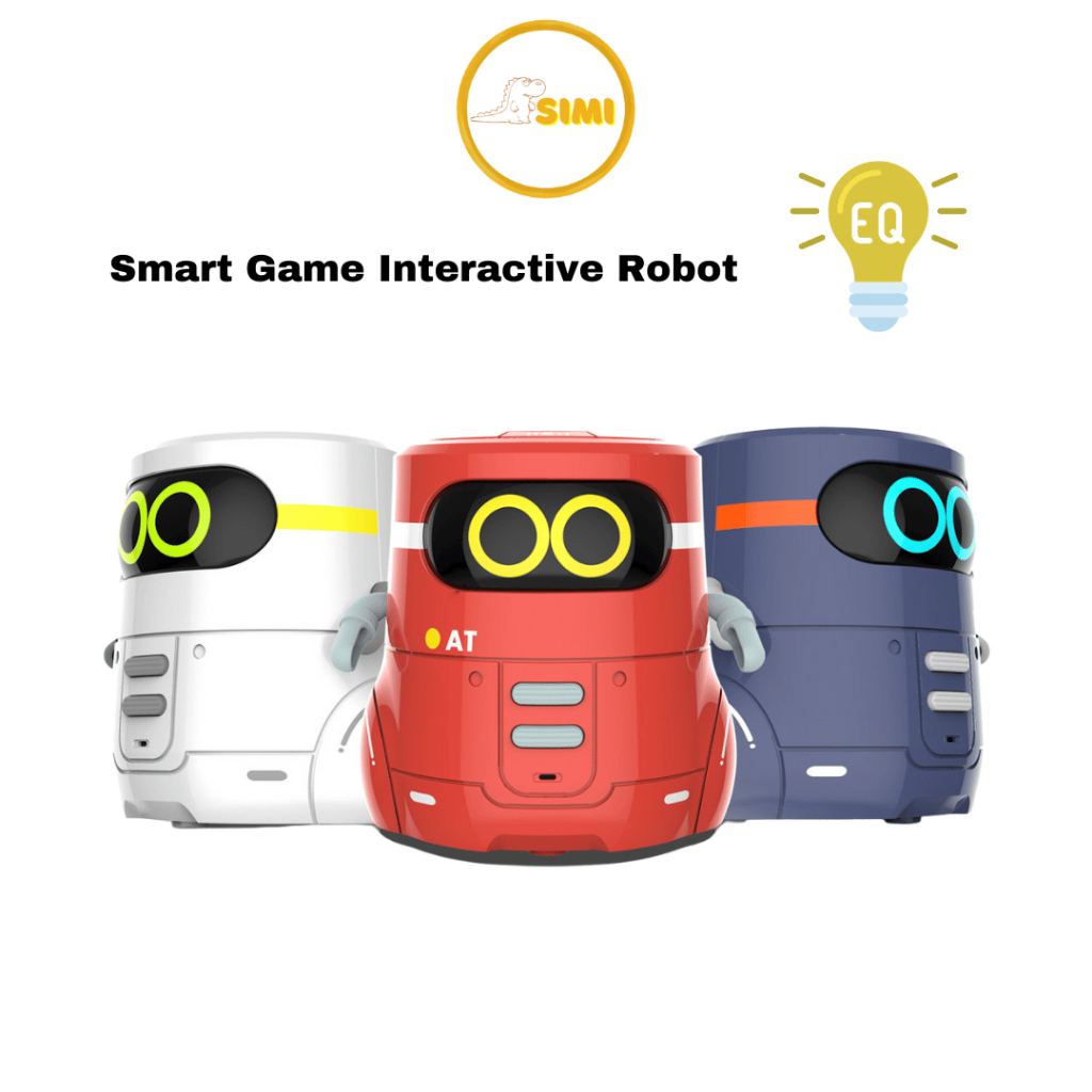 Educational Smart Robot Toy Electronic STEM Early Learning Flash Card ...