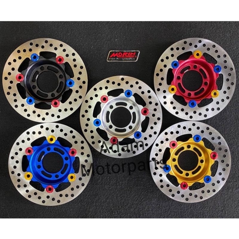 Ori Morin Front Disc Racing Disc Red/Gold/Blue Disc Depan Wave125 ...