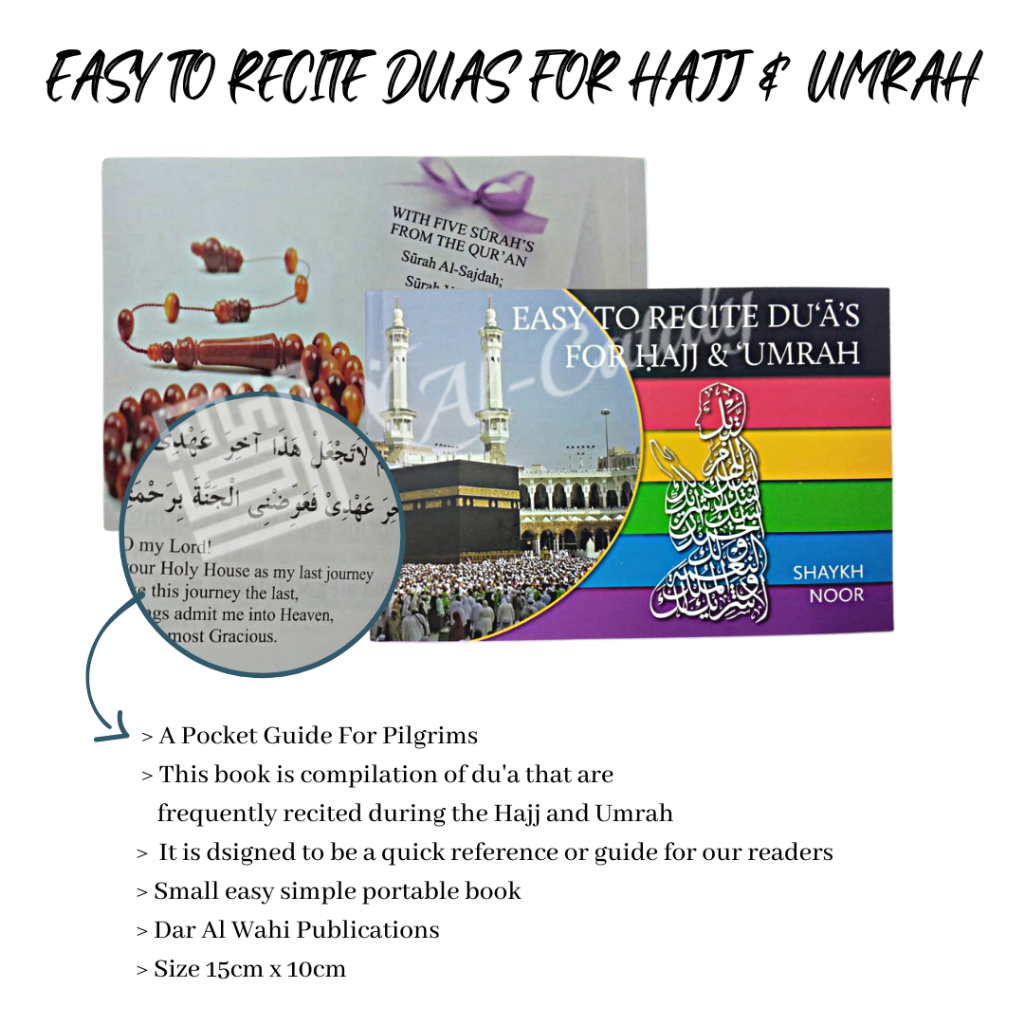 AlCataly : Buku RINGKASAN DOA HAJI & UMRAH RUMI /EASY TO RECITE DUAS ...
