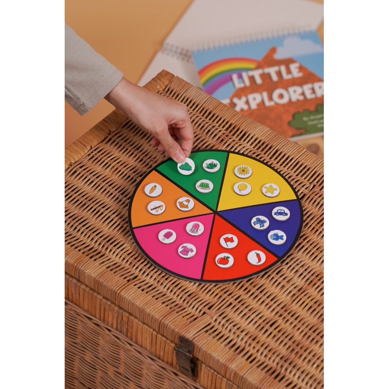MAGNETIC COLOR ROLLETE COLOR SORTING ACTIVITY | Shopee Malaysia