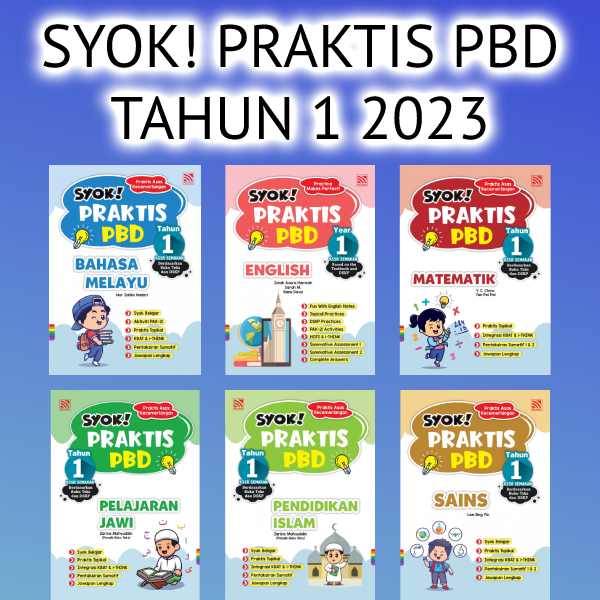 BUKU KERJA / LATIHAN SYOK! PRAKTIS PBD 2023 TAHUN 1 | Shopee Malaysia