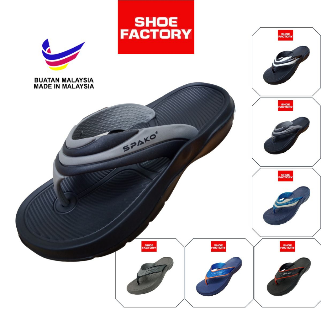 Spako (Made in Malaysia) Thick Sole Men Slipper Sandals Extra Large ...