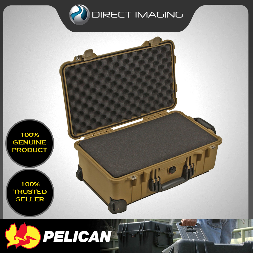 Pelican 1510 CarryOn Case with Foam Set (Desert Tan) Shopee Malaysia
