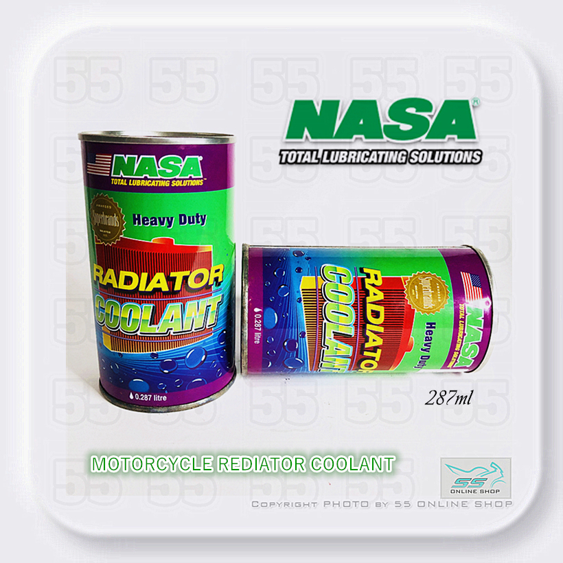 MOTORCYCLE COOLANT NASA COOLANT Heavy Duty Radiator Coolant 287ML ...