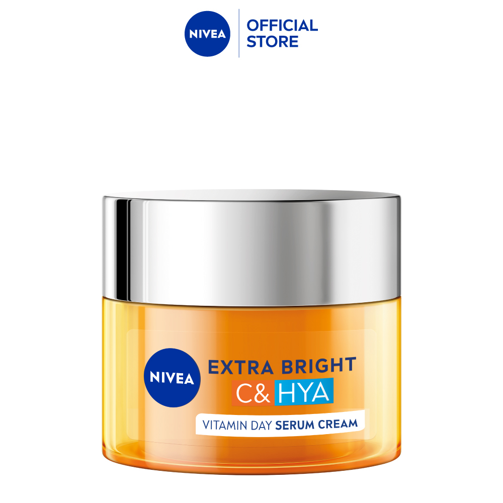 Nivea Face Extra Bright Candhya Vitamin Day Serum Cream Spf30 50 Ml