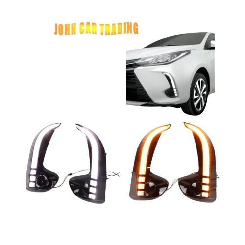 Toyota Vios / Yaris 2020 2021 LED Daylight Daytime Running Lights DRL