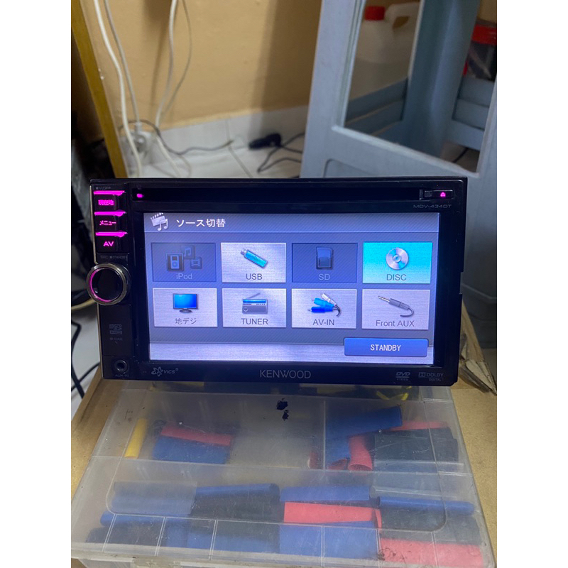 KENWOOD フルセグTV MDV-434DT あ-2新品バックカメラ付きフルセット　あ-1 ケンウッド MDV-434DT 【公式通販】