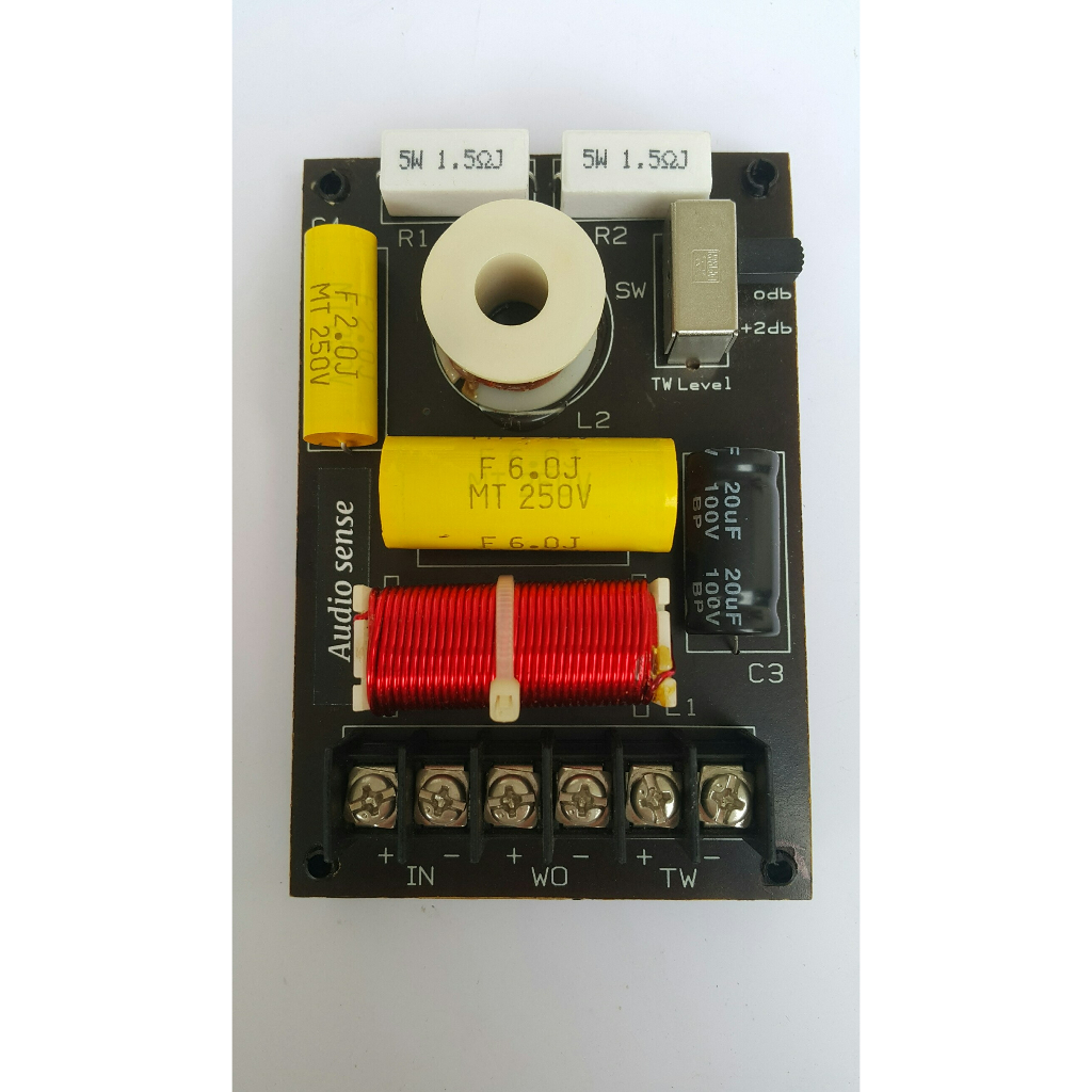 1 pc branded OEM 2way speaker crossover network AdamS Shopee Malaysia