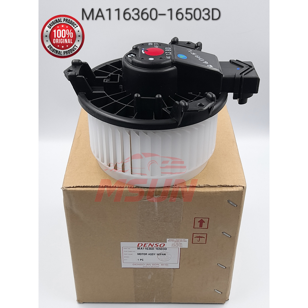 DENSO AIR COND BLOWER MOTOR PERODUA BEZZA ALZA MYVI LAGI BEST TOYOTA