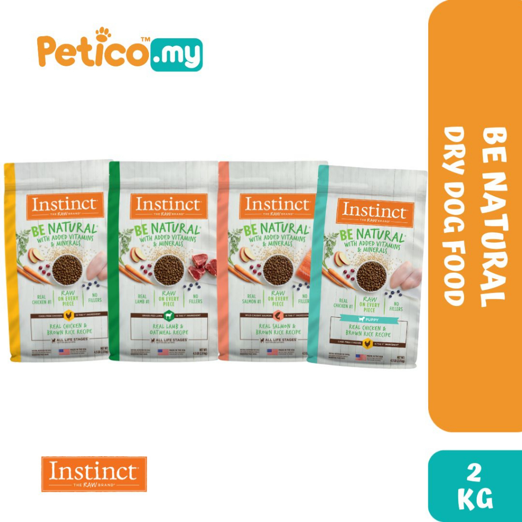 Instinct be natural outlet puppy food