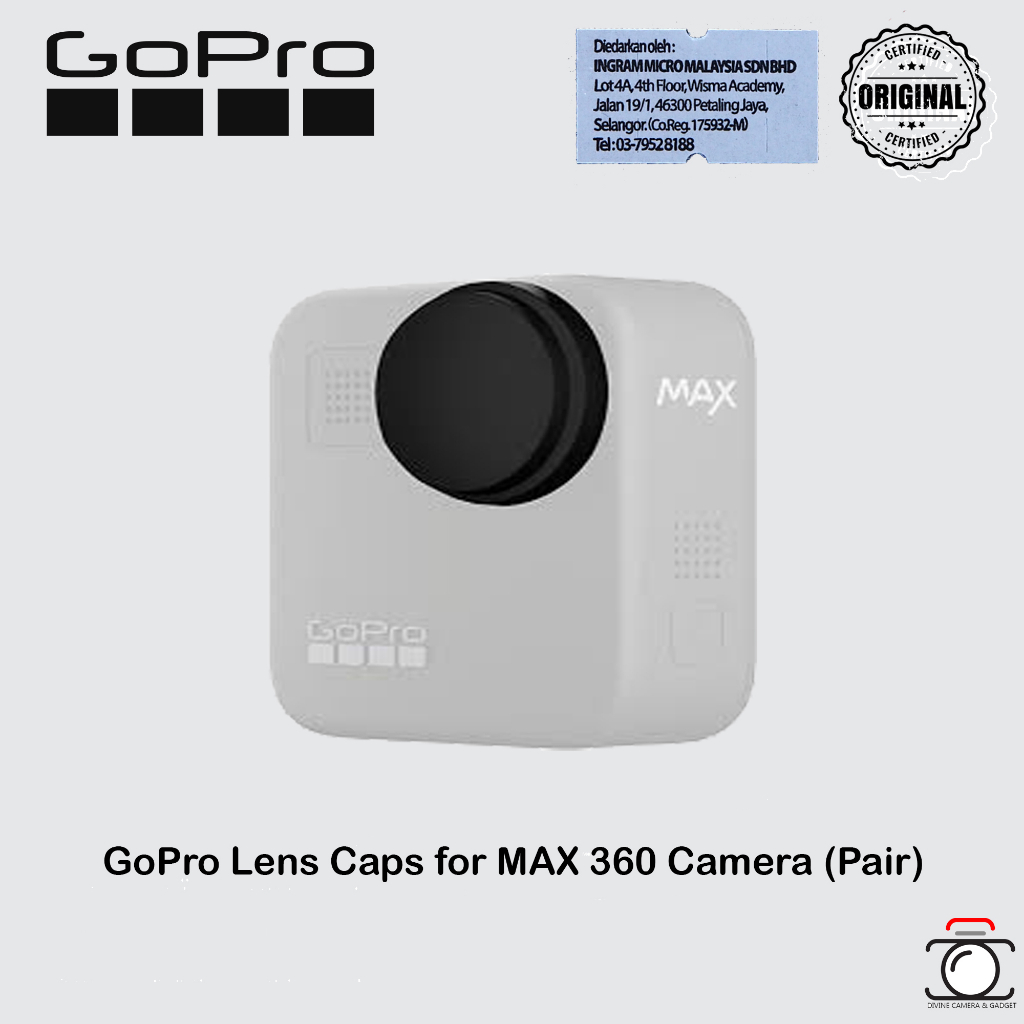 GoPro Lens Caps for MAX 360 Camera (Pair) | Shopee Malaysia