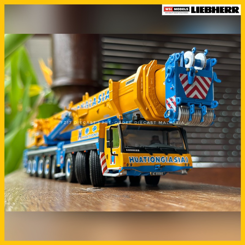 PRE ORDER | WSI LIEBHERR LTM 1500 Mobile Crane | HUATIONG | 51