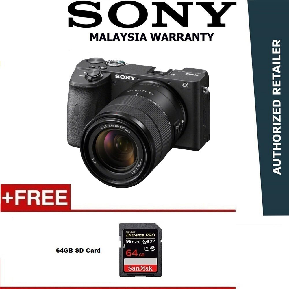 Sony a6600 18135mm Lens Kit Shopee Malaysia