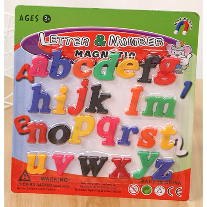 DENGAN Kids Alphabet Toy Mainan ABC Dengan Fridge