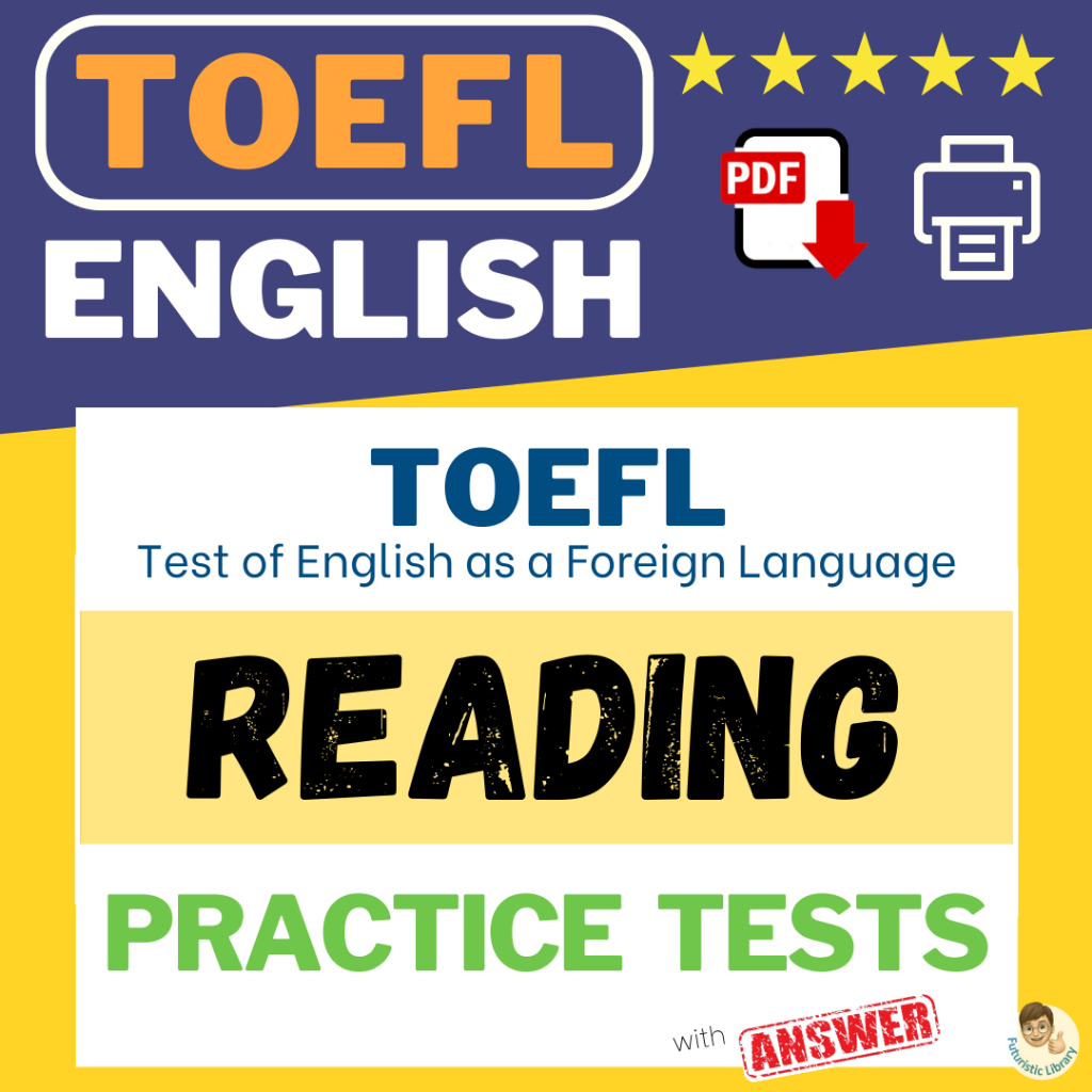 E7 TOEFL Reading Practice Questions With Answers | TOEFL Test TOEFL ...