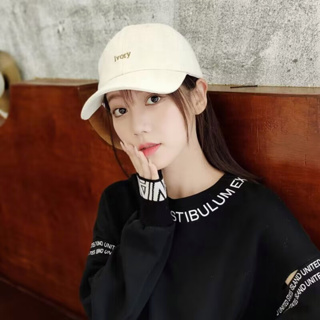 Baseball Cap Women Men Corduroy Korean Style Embroidery Hip-hop Hat Casual  All-match