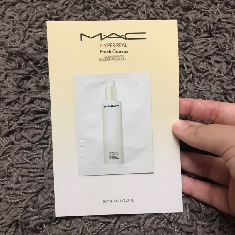 READY STOCK MAC COSMETICS Hyper Real Fresh Canvas Cleansing Oil Sample ...
