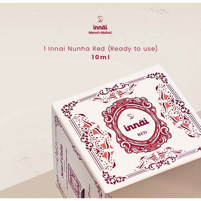 INAI NUNHA RED (READY TO USE) | Shopee Malaysia