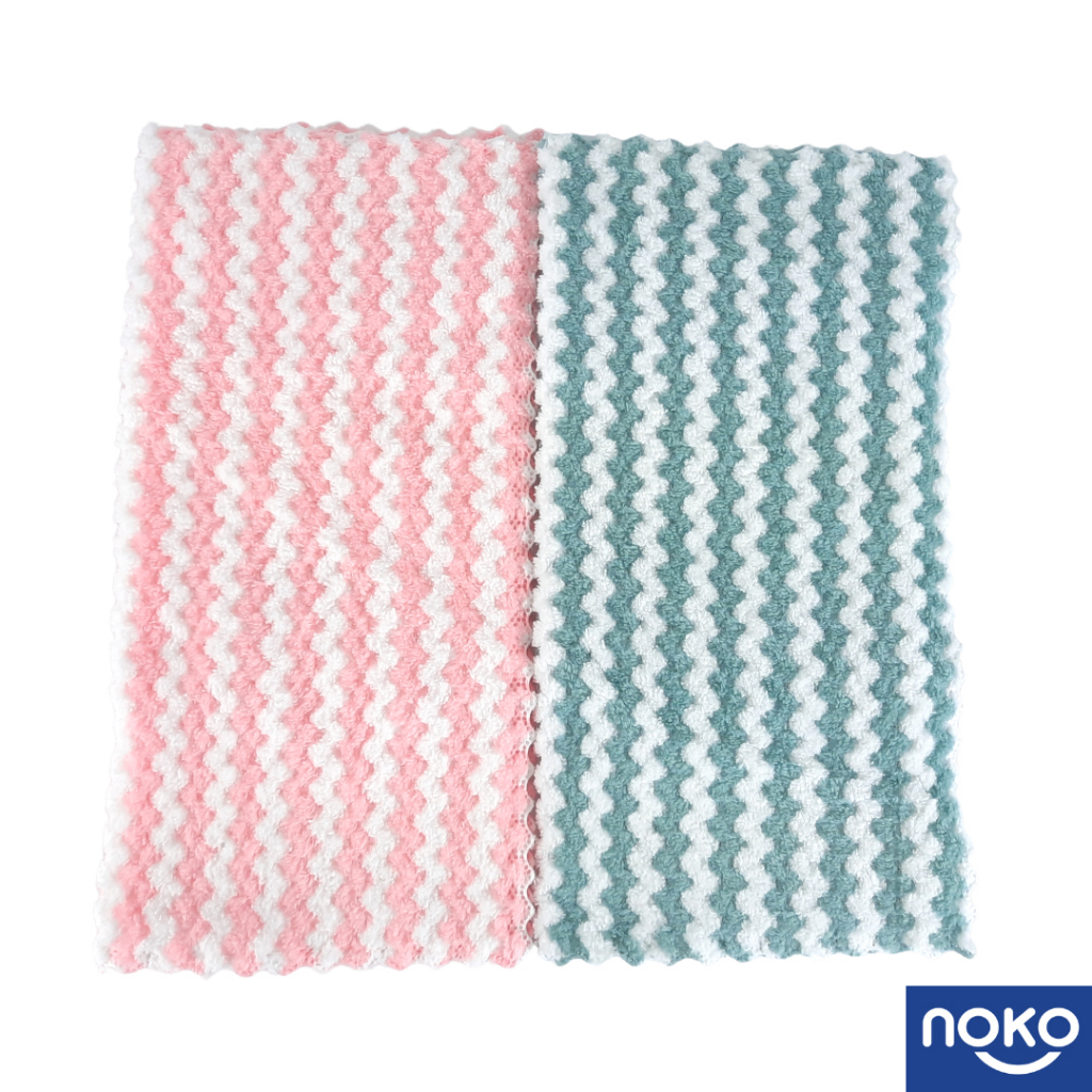 NOKO Microfiber Pattern Hand Towel | Small Towel | Face Towel (Assorted ...