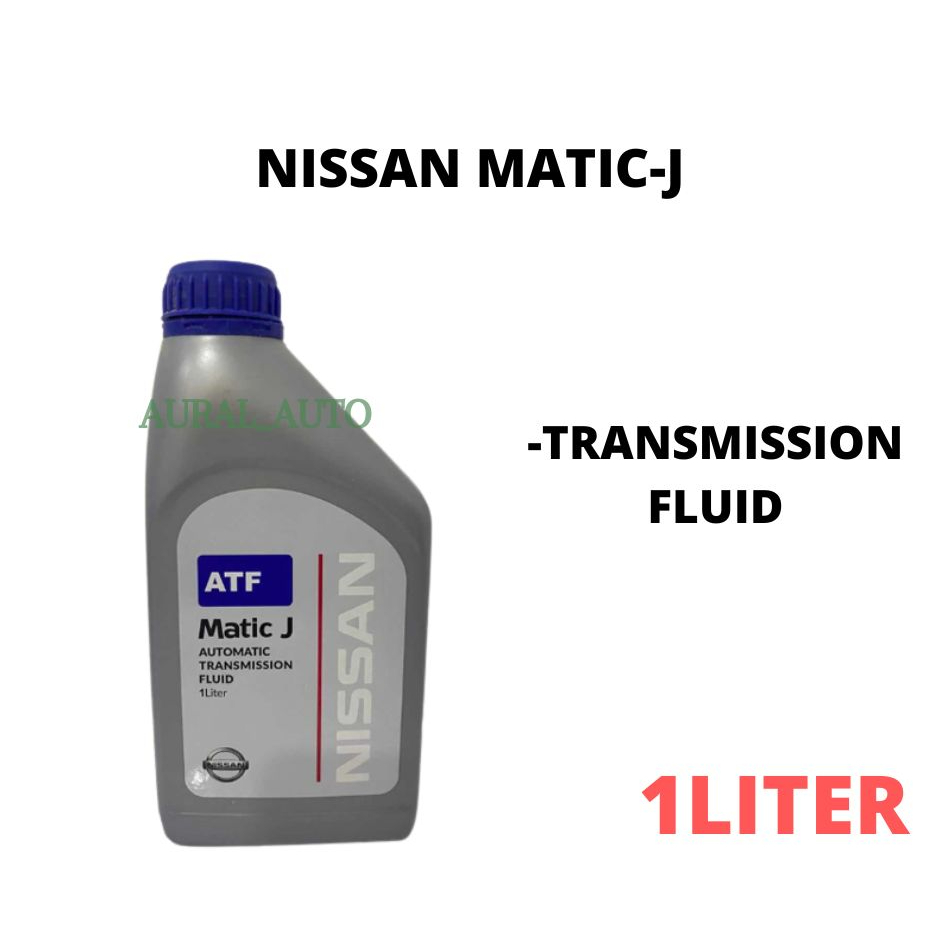 Nissan Matic-J Auto Transmission Fluid 1L Minyak GearBox Nissan Navara ...