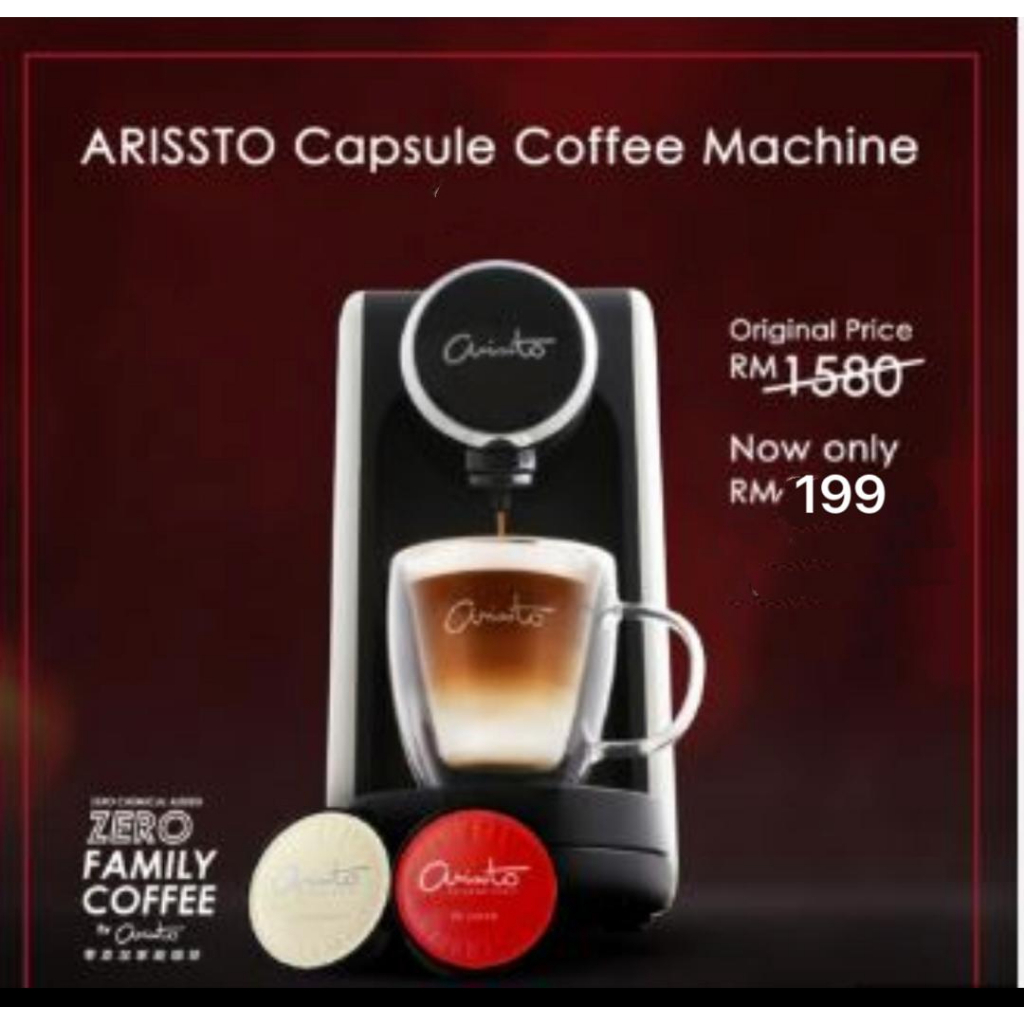 Arissto coffee clearance maker