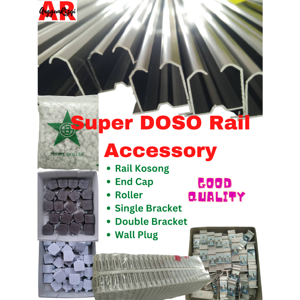 Rail Accessory Super DOSO MB Rail - Tahan Lasak Dan Kuat | Shopee Malaysia