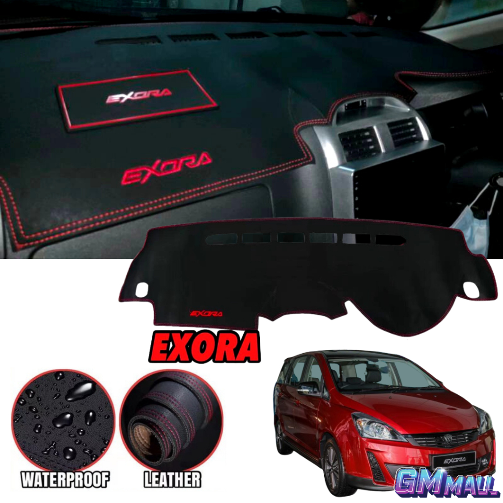 PROTON EXORA LEATHER DASHBOARD COVER Dashmat Protector karpet exora