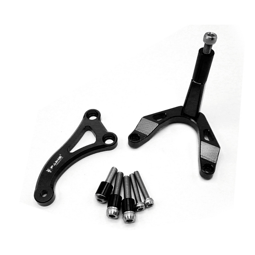 Damper Bracket GSX S750 S750 Steering Stabilizer Bracket Suzuki GSX S750 Ready Stock Black