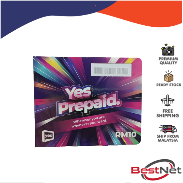 YES SIM CARD PREPAID KASI UP >FT5G 4&5G ( RM5 FREE ) MNP KEKAL NUMBER