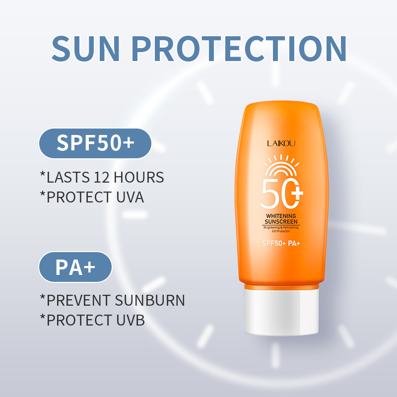 LAIKOU Japan Sakura Sunscreen UV Rays Protection Waterproof Whitening