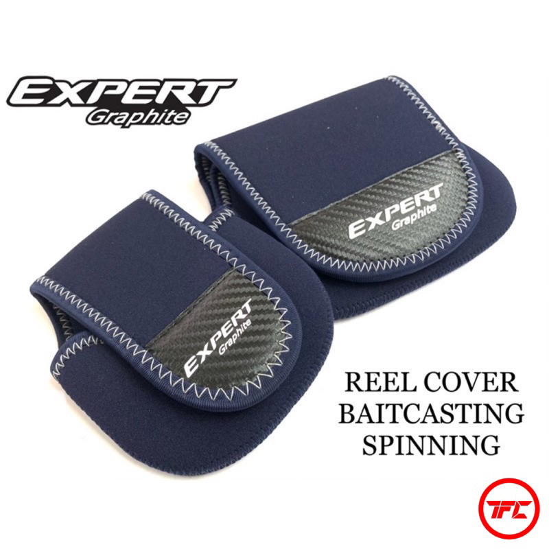 EXPERT GRAPHITE Fishing Reel Cover Pouch Bag