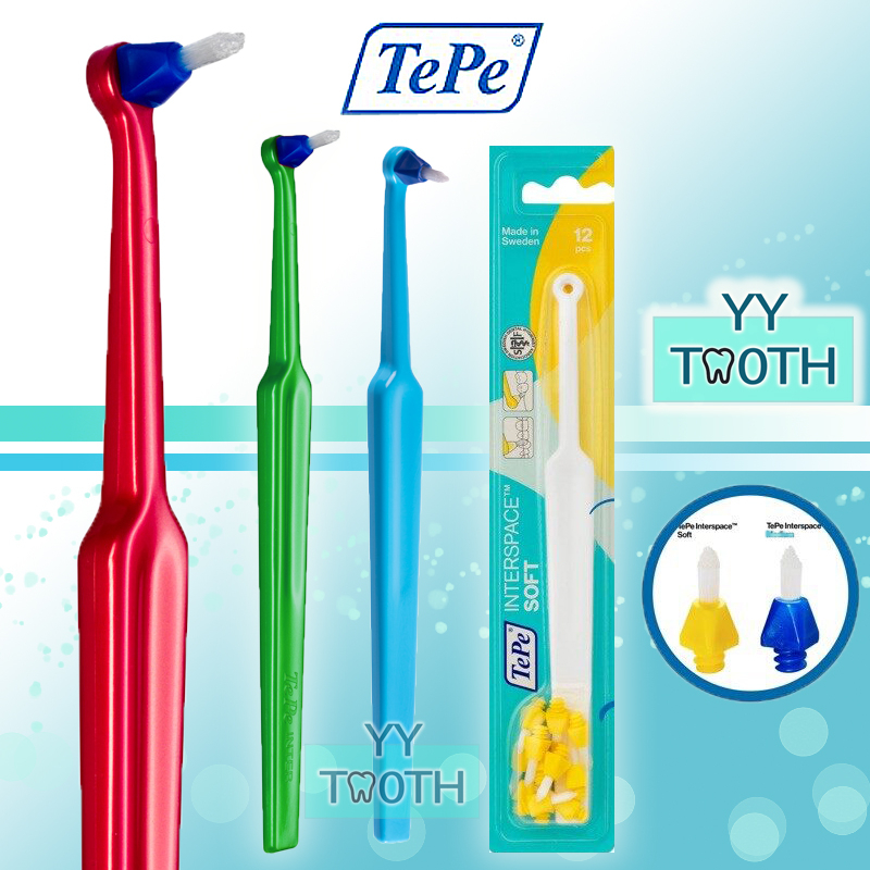 D5B berus celah gigi Tepe interspace brush toothbrush 12 tips Tepe ...