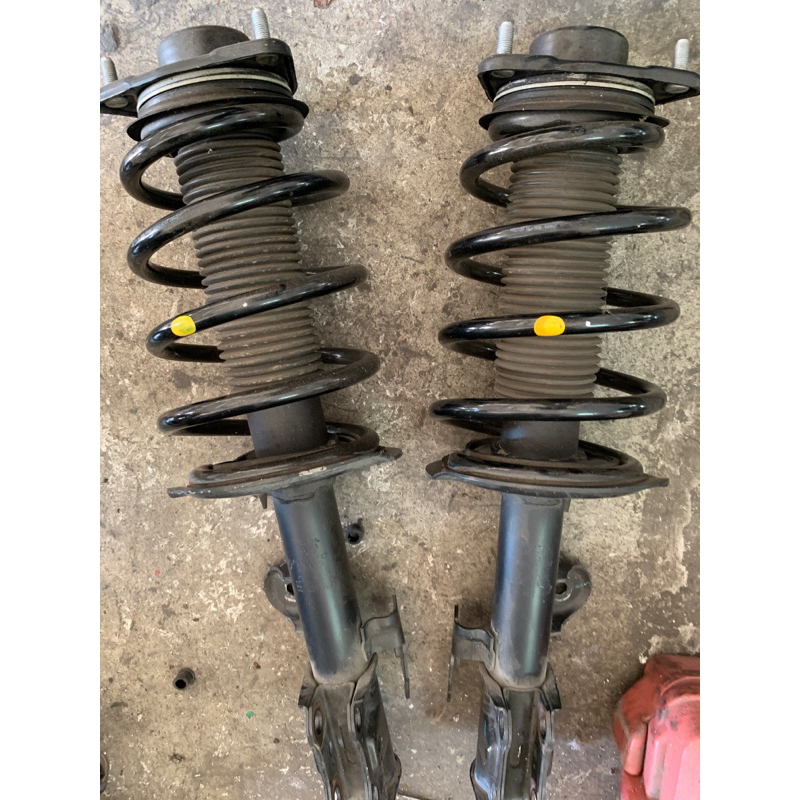 Proton X70 FRONT Absorber+Spring set Original 1pair/2pcs SEPASANG used ...